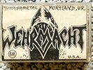 WEHRMACHT . Thrash Metal  Demo CASSETTE Tape 1986 Vintage DEATH Metallica Slayer