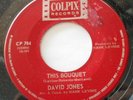 CANADA  Ex to NM- DAVID JONES (THE MONKEES) This Bouquet ORIG 1965 Colpix 45