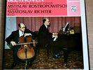 ROSTROPOVICH, RICHTER cello sonatas BEETHOVEN 1960s PHILIPS STEREO 2LP Box MINT