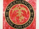 QUEENSRYCHE Rage For Order NEAR MINT ORIGINAL 1986 EMI AMERICA RECS VINYL ALBUM