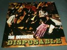 THE DEVIANTS 33RPM LP DISPOSABLE ROCK PSYCH GET BACK ITALY PRESSING