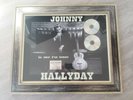 Disque de platine Johnny Hallyday