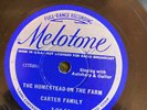 Melotone 7-02-58 CARTER FAMILY Homestead On The Farm 78rpm Country 1935 E+