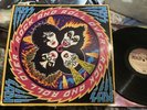 KISS - ROCK AND ROLL OVER LP Rare 1977 UK 1st Press Album Translucent Red Vinyl