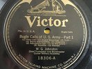 78 RPM Bugle Calls US ARMY W G Johnson VICTOR Victrola Military Academy Record