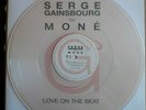 Rare Maxi Promo Serge Gainsbourg by Moné   Love On The Beat   2004 (Clear Vinyl)