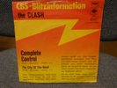 The Clash-Complete Control S 56 CBS BLITZINFORMATION 1977 sehr, sehr selten TOP