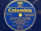 Johnny Green The World Is Mine Columbia Royal Blue 2959-D 78 RPM