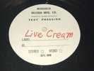 TEST PRESSING Cream Live Vinyl Eric Clapton Jack Bruce Ginger Baker Psych Rock