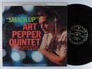 ART PEPPER QUINTET Smack Up CONTEMPORARY LP **