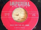 HEAR LV GRIND HALLOWEEN ROCK'N'ROLL -ART ROBERTS -GIVE HER THE AX MAX -IMPERIAL
