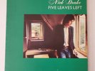 NICK DRAKE FIVE LEAVES LEFT LP VINYL ALBUM ISLAND UK PRESSING PINK RIM FOLK ROCK