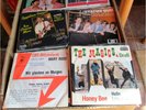 ca.1200 SINGLES ua.ROCK * POP * SCHLAGER * JAZZ mit HOLLIES *STATUS QUO *BEATLES