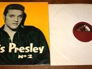ELVIS PRESLEY ROCK N ROLL 2 UK HMV LP 1957 1N/2N 1ST PRESS XT TAX CODE LAMINATED