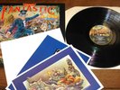 ELTON JOHN CAPTAIN FANTASTIC UK DJM LP 1ST PRESS TRANSLUCENT RED VINYL + INSERTS