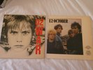 U2 - TWO COLLECTABLE Vinyl UK Imports - October and War - Excellent