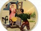 VINTAGE PICTURE DISC 78 RPM RECORD. JUDY & JEN. FLAT RIVER MISSOURI. VOGUE R744