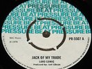 LORD COMIC JACK OF TRADE b/w CYNTHIA RICHARDS UNITED STAND UK PRESSURE BEAT 7