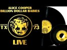 FREE 12x12 REPRO w/NEW Alice Cooper Billion Dollar Babies '73 LIVE Vinyl LP RSD