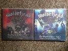 MOTORHEAD SET OF 2 VINYL LP RECORDS STILL SEALED THE WORLD IS OURS VOL. 1 & 2 US