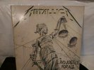 METALLICA AND JUSTICE FOR ALL 1988 ELEKTRA  RECORD FREE SHIPPING  VINYL
