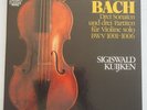 AUDIOPHILE KUIJKEN BACH Sonatas & Partitas 3LP BOX Orig 1st Like NEW NM