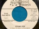 PAC-KEYS STONE FOX/ DIG IN 1967 WHITE LABEL PROMO 45  HOLLYWOOD FUNK SOUL INSTRO