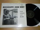 Mississippi John Hurt “Folk Songs and Blues” 1963 US Vinyl LP Gryphon GLP-13157