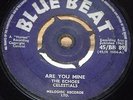 THE ECHOES CELESTIALS   ARE YOU MINE b/w I LOVE YOU   UK BLUE BEAT SKA 7