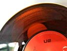 U2 a celebration translucent  RARE IRISH PRESS  vinyl  7