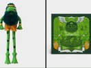 Aesop Rock Long Legged Larry Plush Frog Stuffed Toy + Green Vinyl 45 Jeremy Fish