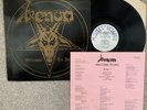 VENOM 'Welcome To Hell', blue label first UK pressing, pink lyric insert, NWOBHM