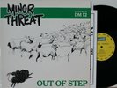 Minor Threat LP “Out Of Step”   Dischord 10   German Pressing   NM/VG++ Insert