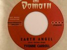 Doo Wop Soul Oldies 45 YVONNE CARROLL Earth Angel/My Sad Love Domain HEAR NM