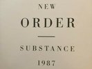 NEW ORDER -SUBSTANCE 1ST UK PRESS 1987 EMBOSSED COVER DOUBLE LP FACT 200 Ex/EX