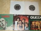 5 Queen 7 Inch Vinyl Singles - RADIO GA GA Under Pressure Don't Stop Me Now