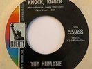 Garage Punk 45 HUMANE SOCIETY Knock, Knock/Tip-Toe Thru The Tulips With Me HEAR