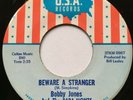northern soul original - BOBBY JONES - BEWARE OF A STRANGER = USA  EX