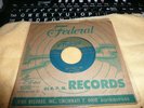 record 45 rare Doo-Wop original   The Dominoes on Federal Sixty Minute Man VG++