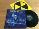 MEGADETH...RUST IN PEACE...RARE UK ISSUE ALBUM + INNER...CAPITOL..EST 2132