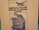 Montana Taylor + Cripple Clarence Lofton / Low Down Piano / RLP 152 (BGP) / LP