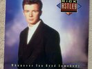 RICK ASTLEY WHENEVER YOU NEED SOMEBODY Vinyl LP RECORD 1987 Album 6822 1 R NM