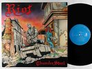 Riot - Thundersteel LP - CBS Associated VG++