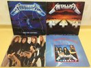 Metallica - ride lightning, master puppets, garage, justice live / Korea 4LP