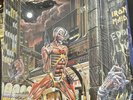 Iron Maiden Vinyl Record Somewhere In Time Slightly Scratched