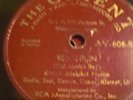 TURKISH 78 RPM RECORD- orient 606