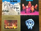 Deep Purple Vinyl-LP-Konvolut (In Rock, Made In Japan, Burn + Perfect Strangers)