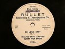 50'S BLUES WALTER DAVIS So Long Baby / Stop That Train In Harlem BULLET 326 DJ