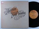 NEIL YOUNG Harvest REPRISE LP VG+ textured gatefold w/ lyric poster