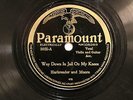 COUNTRY HARKREADER & MOORE Way Down In Jail On My Knees PARAMOUNT 3025 EE-